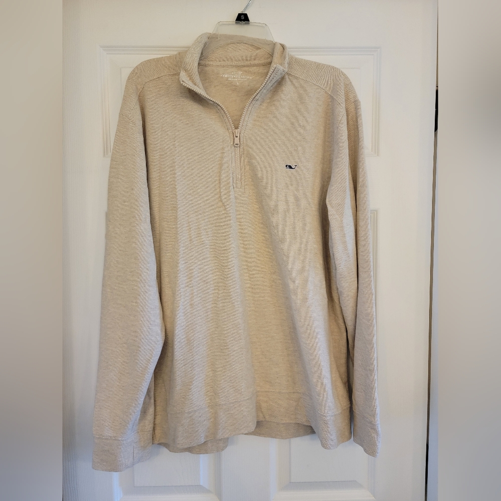 Men's Vineyard Vines lightweight quarter zip large